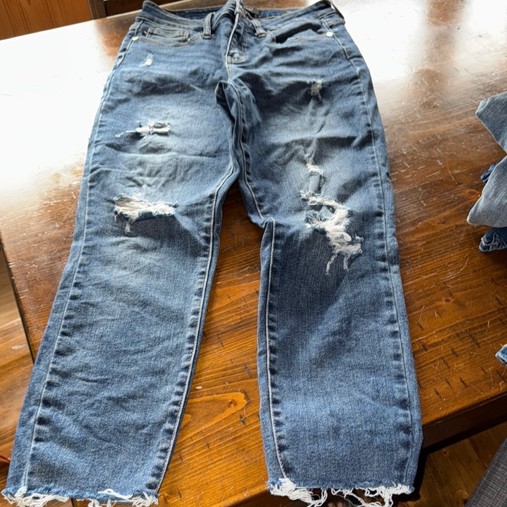 Distressed  Judy Blue Jeans